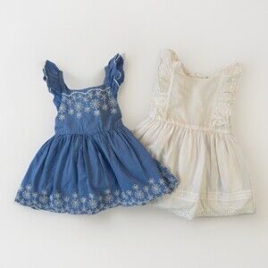 Toddler Girl Eyelet Dress Bundle 18M Cat & Jack OshKosh